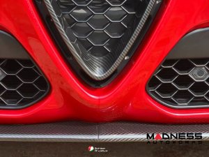 Alfa Romeo Stelvio Front Spoiler - Carbon Fiber - Stile Italia Alfa Romeo Stelvio Front Spoiler - Carbon Fiber - Stile Italia